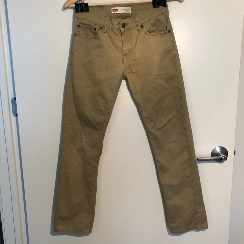 Levi’s 511 Slim Fit - Boys 14 Reg (27x27) - Tan